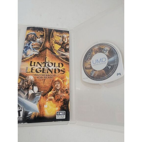 Sony PSP Untold Legends Brotherhood of the Blade Game UMD - Picture 2 of 3